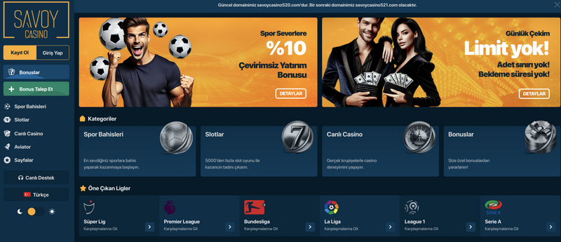 Savoy Online Casino